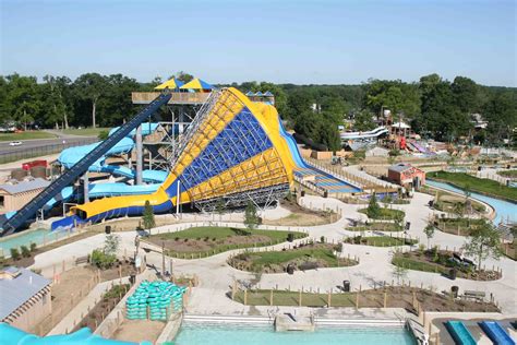 Zoombezi bay - This is the Python Plunge water slide at Zoombezi Bay water park in Columbus, OH, United States. The tube slide features a Master Blaster element where rider...
